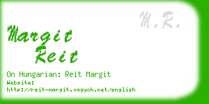 margit reit business card